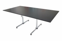 USM Kitos Tisch schwarz 200x100 cm