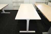 ib Multisize Weiß 180x80 cm elektrischer Tisch