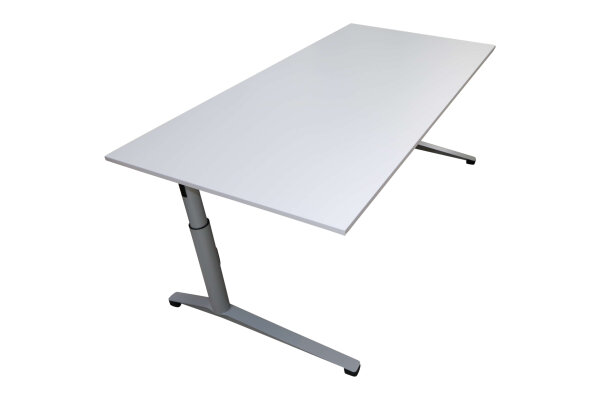 Steelcase C-Fuss Schreibtisch 200x80 cm  Weiß