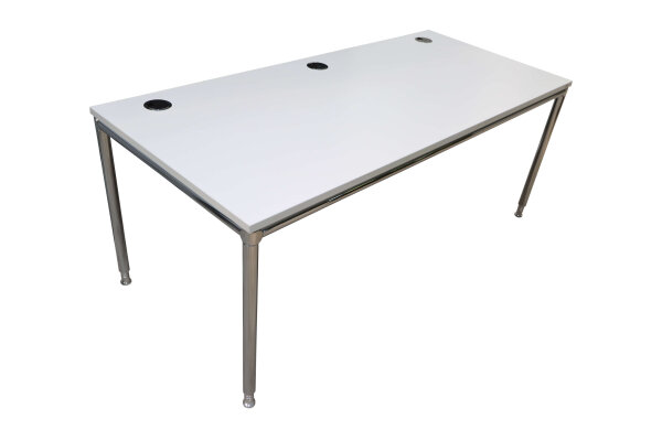 BOSSE Modul Space S-DESK Schreibtisch weiß 160x80 cm mit neuer Tischplatte