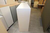 Steelcase Highboard weiß 3OH 160 cm breit