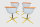 Sedus On Spot weiß-grau-orange Besprechungsstuhl 4 Stück
