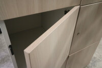 Steelcase Locker Highboard 3OH Akazie