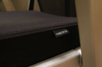Haworth Comforto 59 schwarz Drehstuhl mit Netzrücken & neuem Sitzpolster