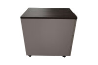Wiesner Hager Rollcontainer Taupe Wenge