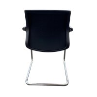 Vitra Unix Chair Schwarz Chrom - aktuelles Modell