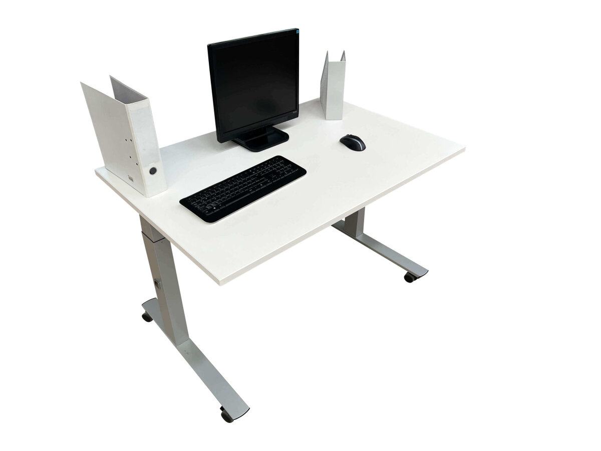 Schreibtisch Office Smart Weiß Schwarz 120x70 - KARE Online GmbH