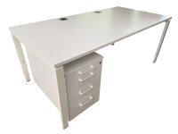 Kühnle-Waiko Tisch weiß 160x80 cm mit...
